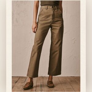 Buck Mason High Desert Canvas Straight Leg Pant